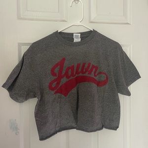Jawn Cropped Tee shirt